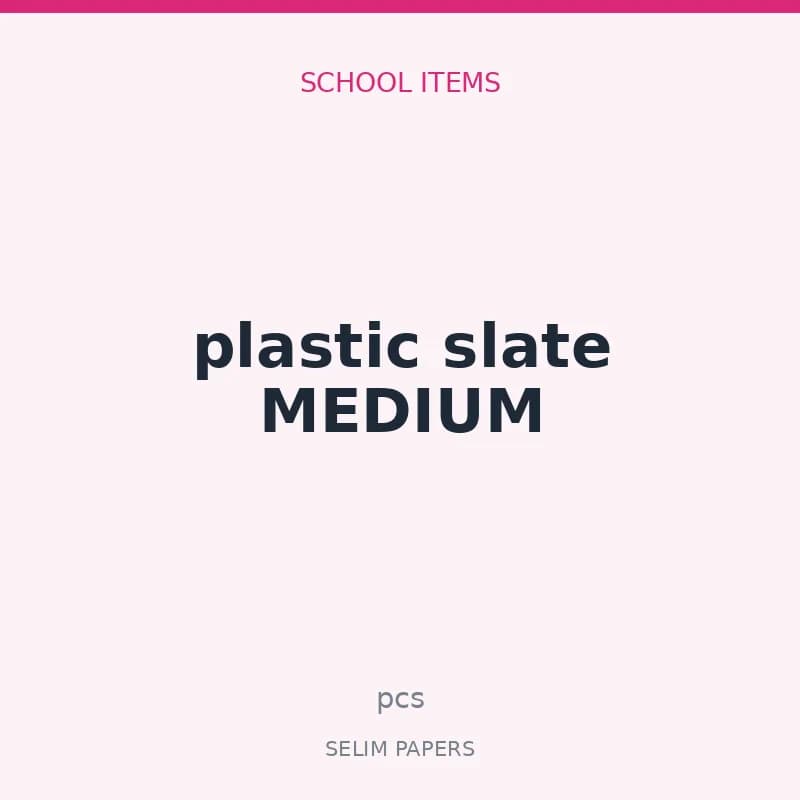 plastic slate MEDIUM - Image 1