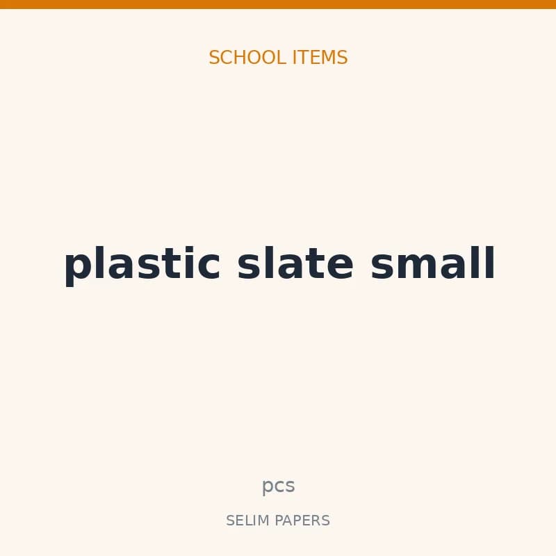 plastic slate small - Image 1