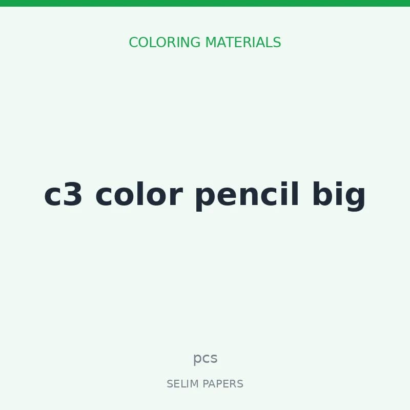 c3 color pencil big - Image 1