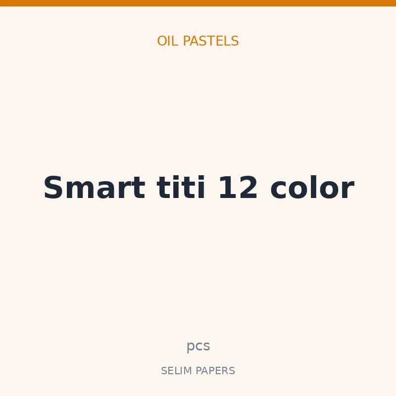 Fema Smart titi 12 color Oil Pastel Non Toxic - Image 1
