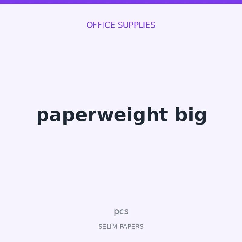 paperweight big - Image 1