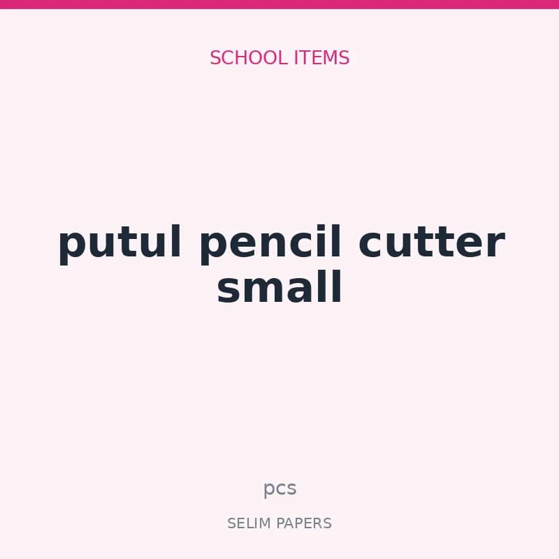 putul pencil cutter small - Image 1