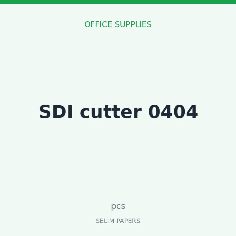 SDI cutter 0404 - Image 1
