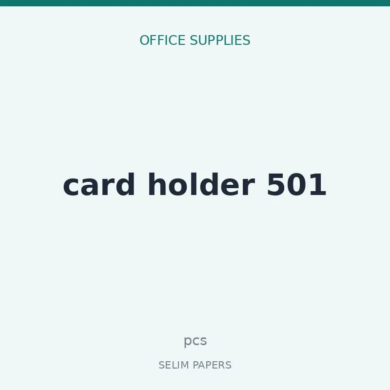 card holder 501 - Image 1
