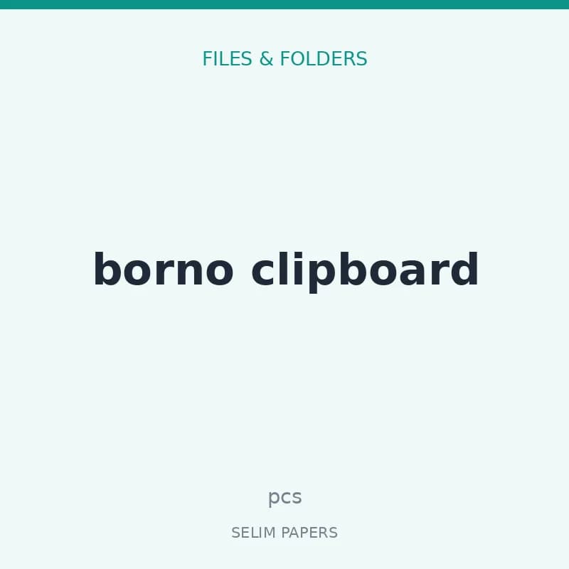 borno clipboard - Image 1
