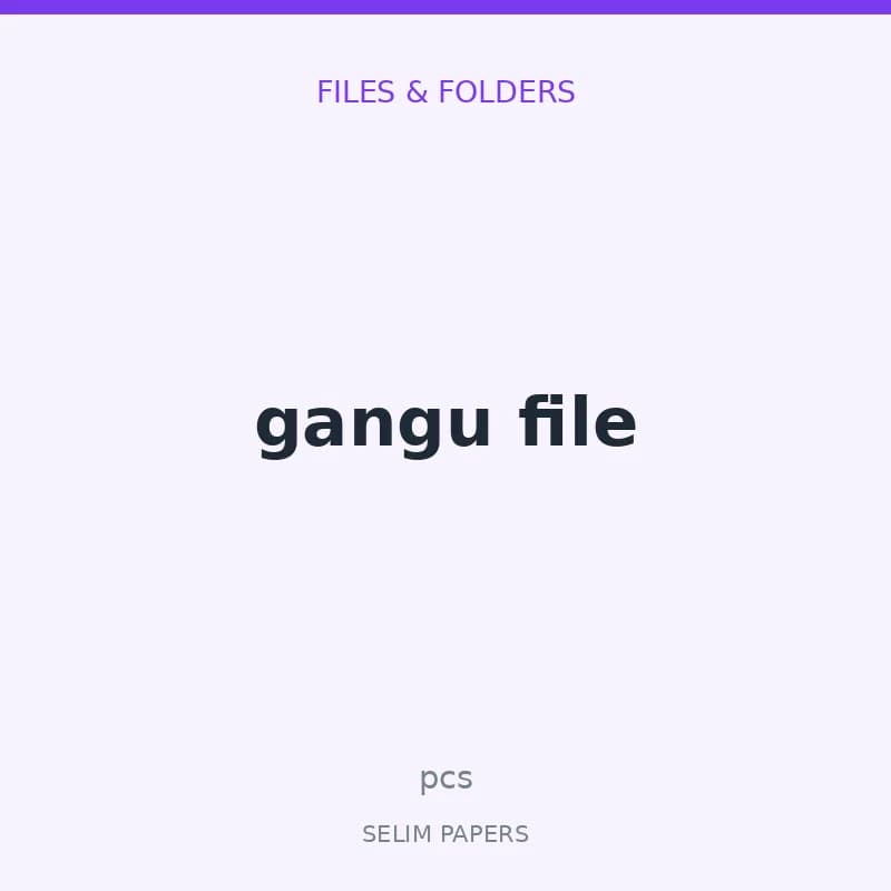 gangu file - Image 1