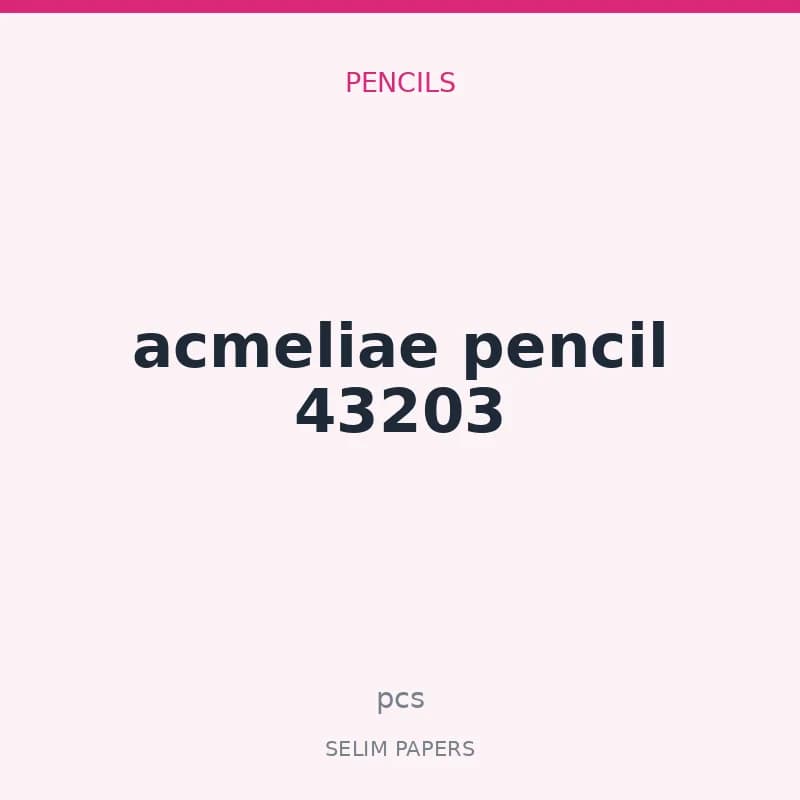 acmeliae pencil 43203 - Image 1