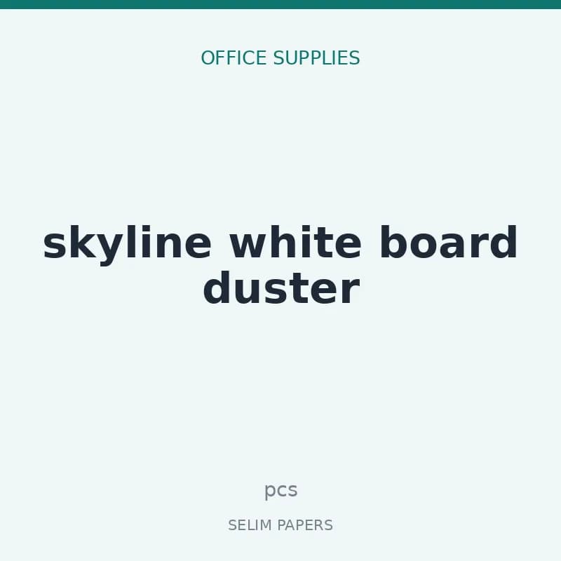 skyline white board duster - Image 1