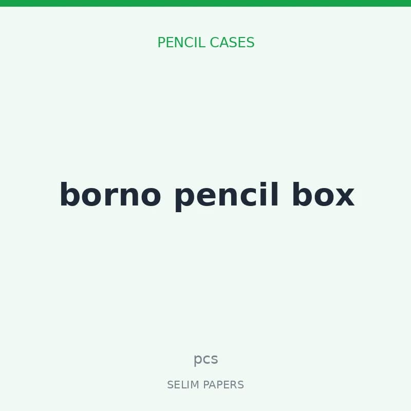 borno pencil box - Image 1
