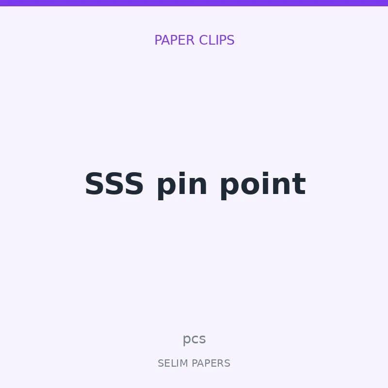 SSS pin point - Image 1