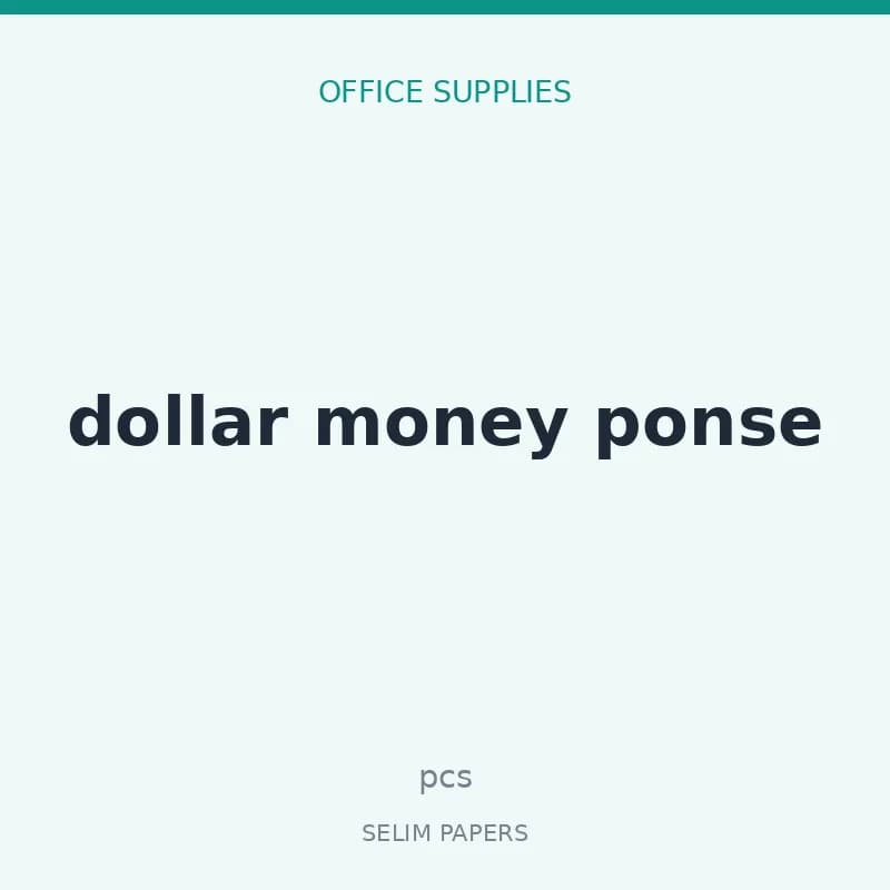 dollar money ponse - Image 1