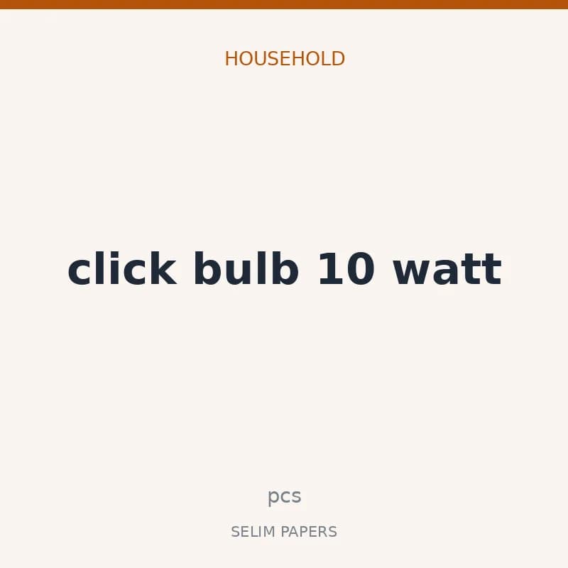 click bulb 10 watt - Image 1