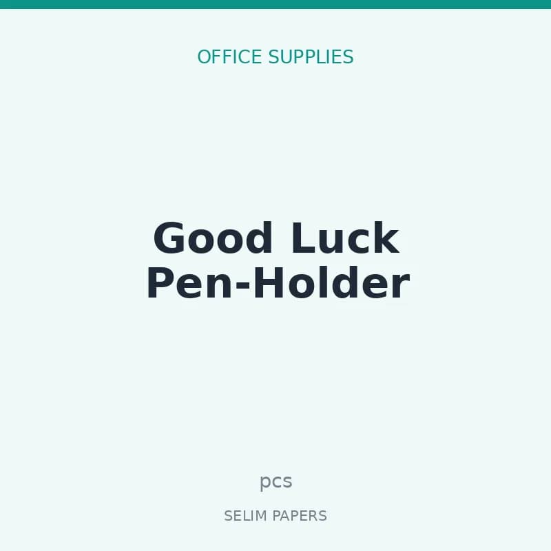 Good Luck Pen-Holder - Image 1