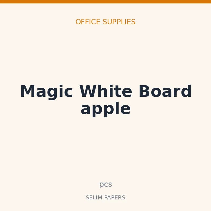 Magic White Board apple - Image 1