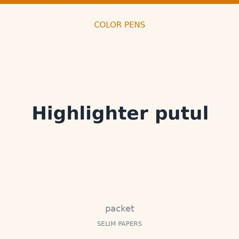 Highlighter putul - Image 1