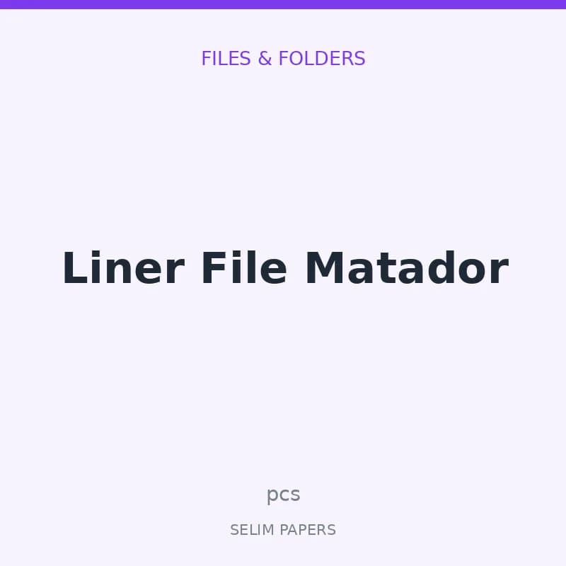 Liner File Matador - Image 1