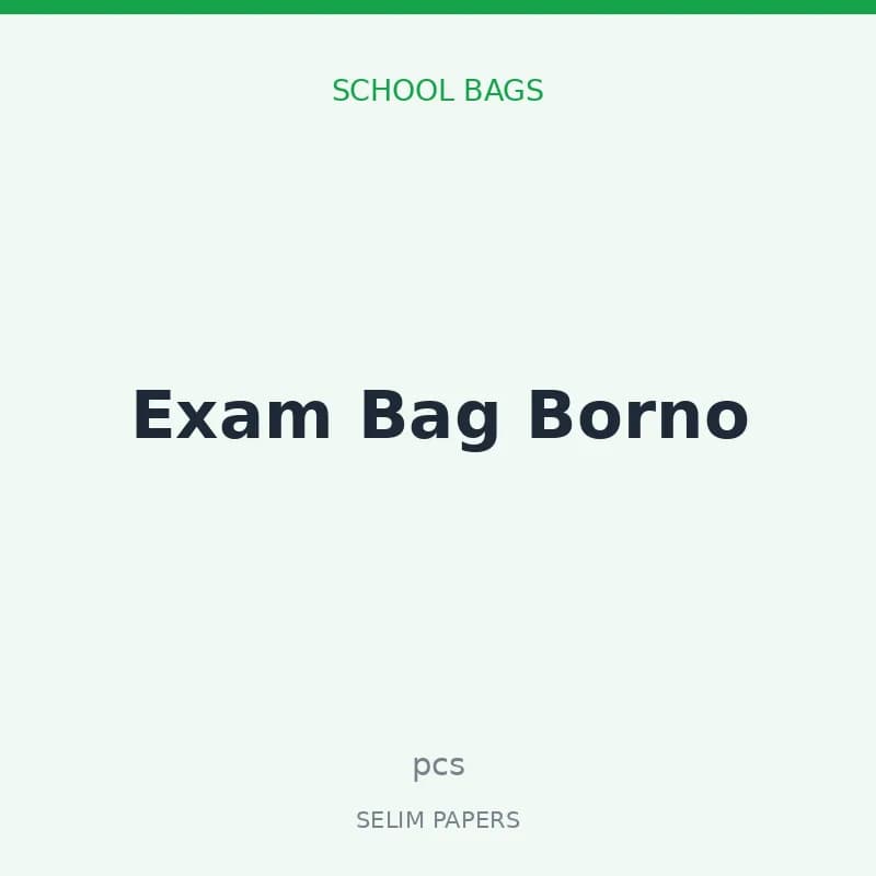 Borno Exam Bag