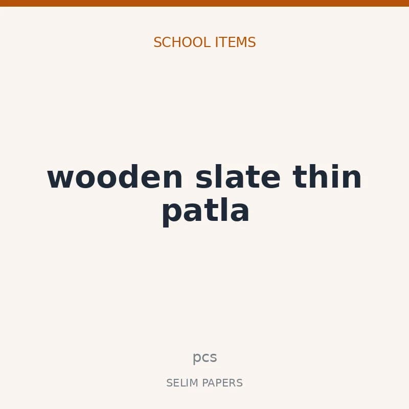 wooden slate thin patla - Image 1