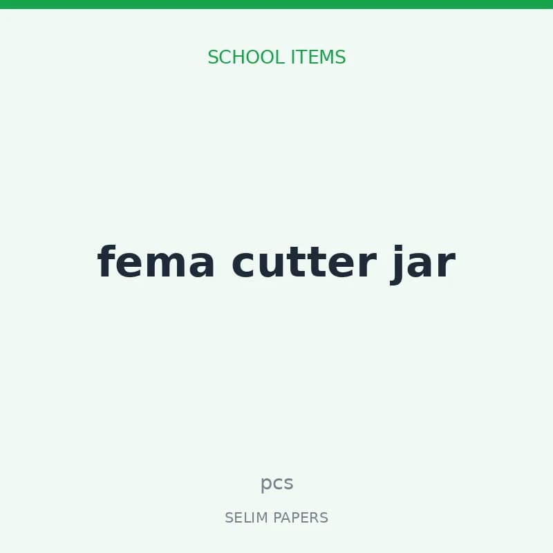 fema cutter jar - Image 1