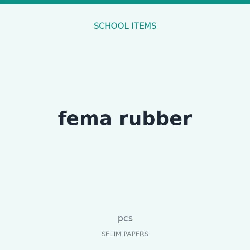 fema rubber - Image 1