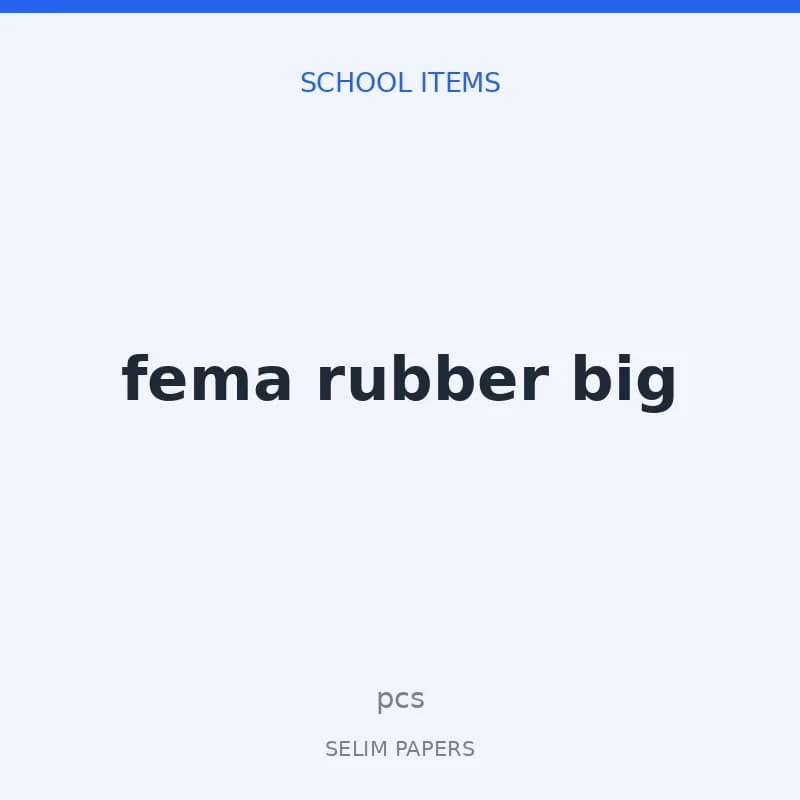 fema rubber big - Image 1