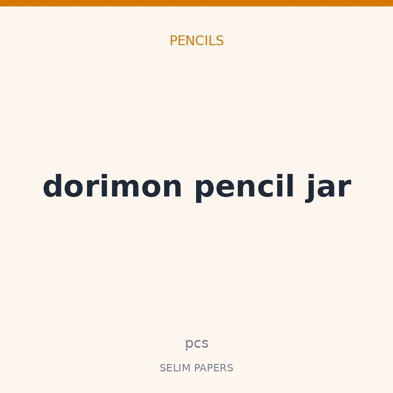 dorimon pencil 36 pcs jar - Image 1