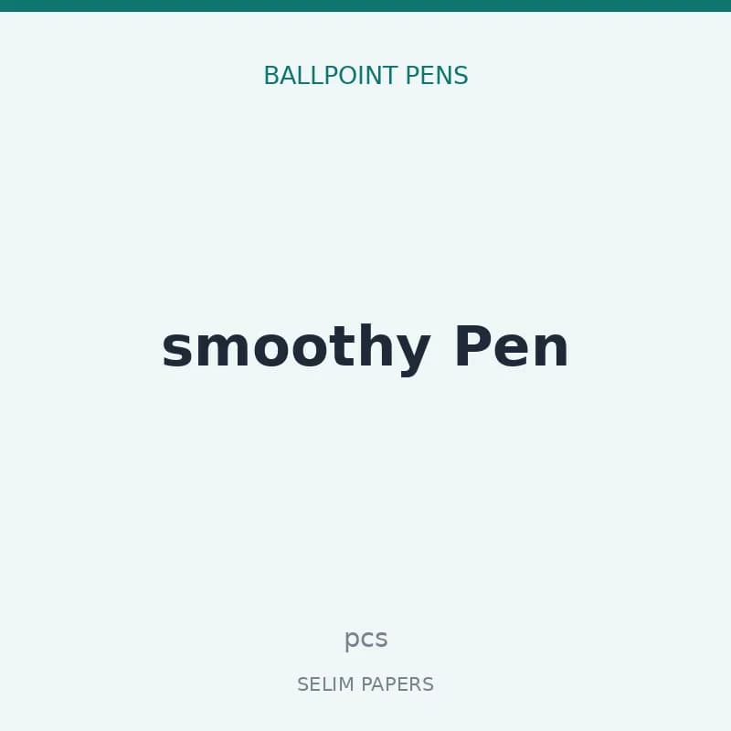 smoothy Pen