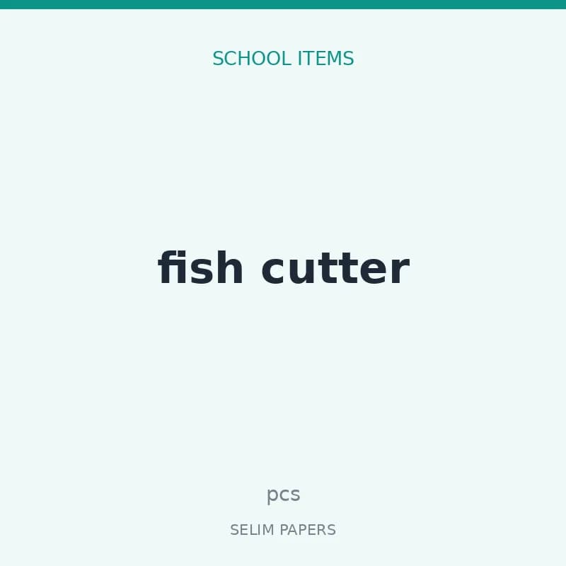 fish cutter - Image 1