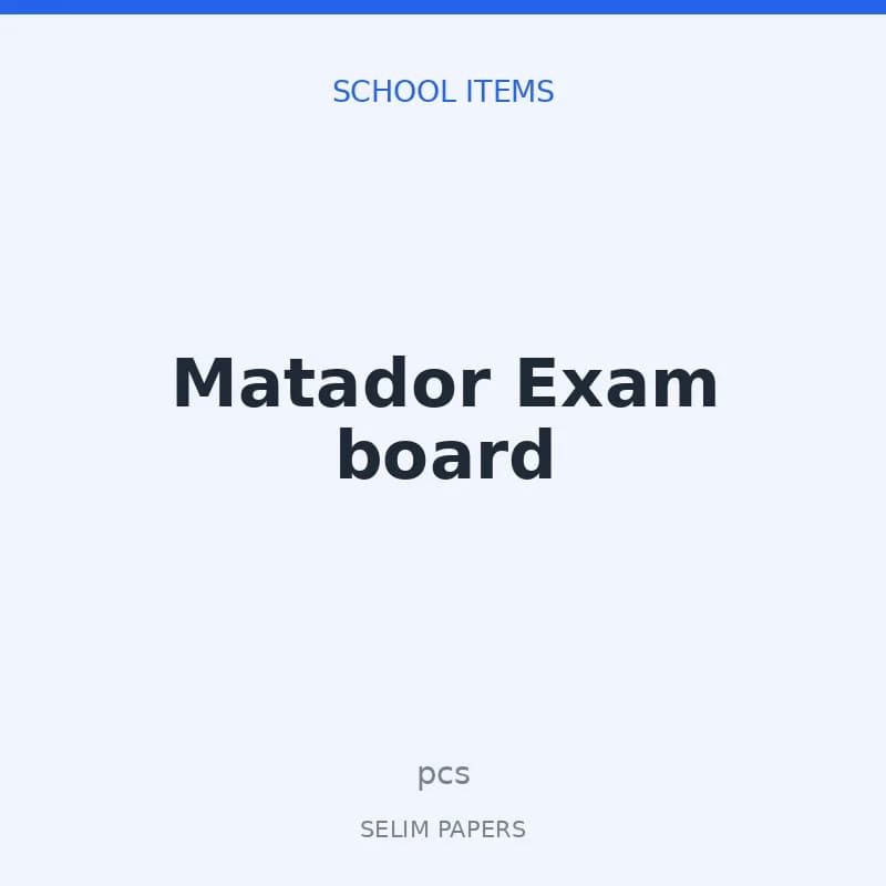 Matador Exam board - Image 1