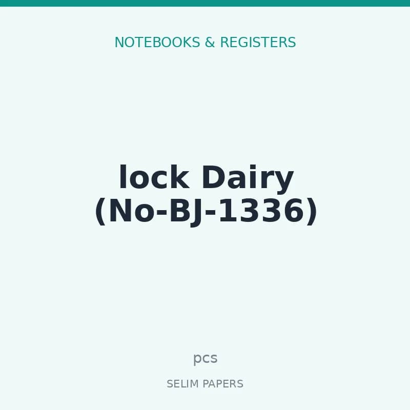 lock Dairy (No-BJ-1336) - Image 1