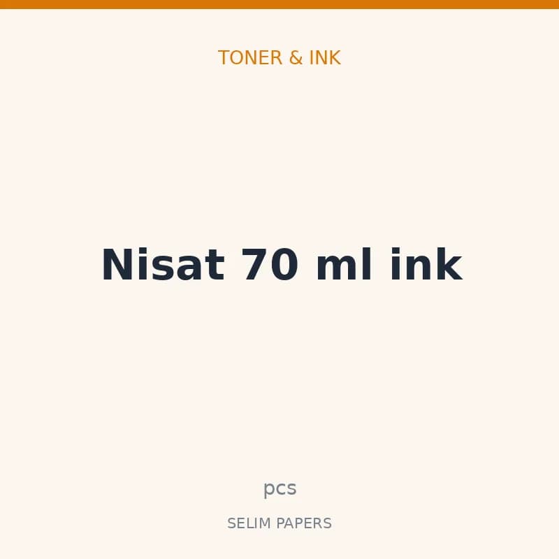 Nisat 70 ml ink - Image 1