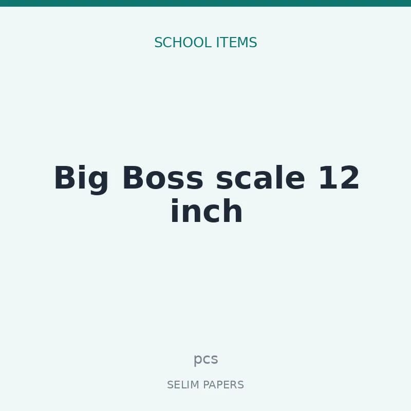 Big Boss scale 12 inch - Image 1