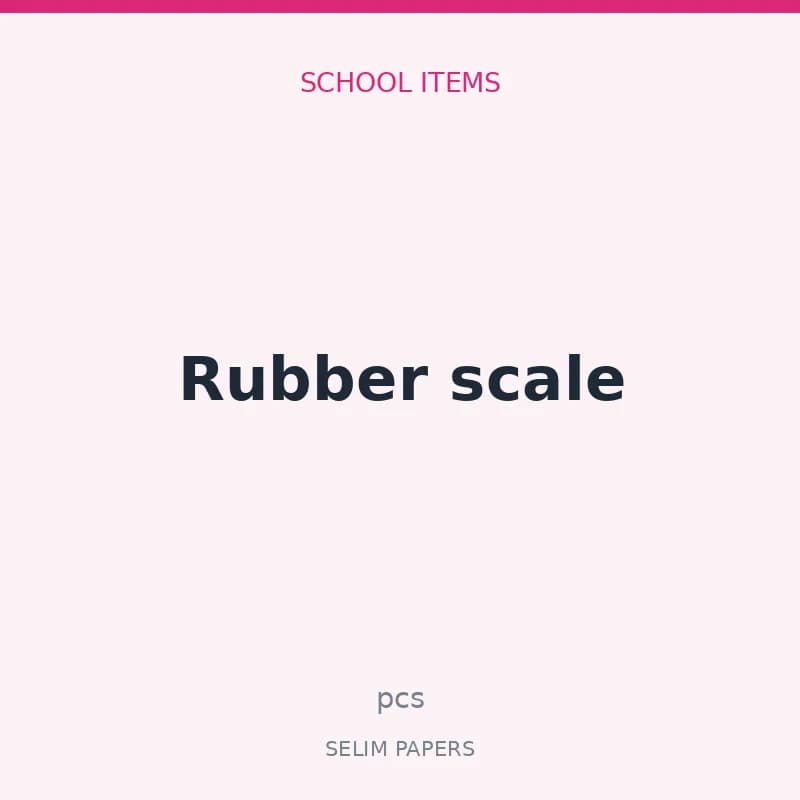 Rubber scale - Image 1