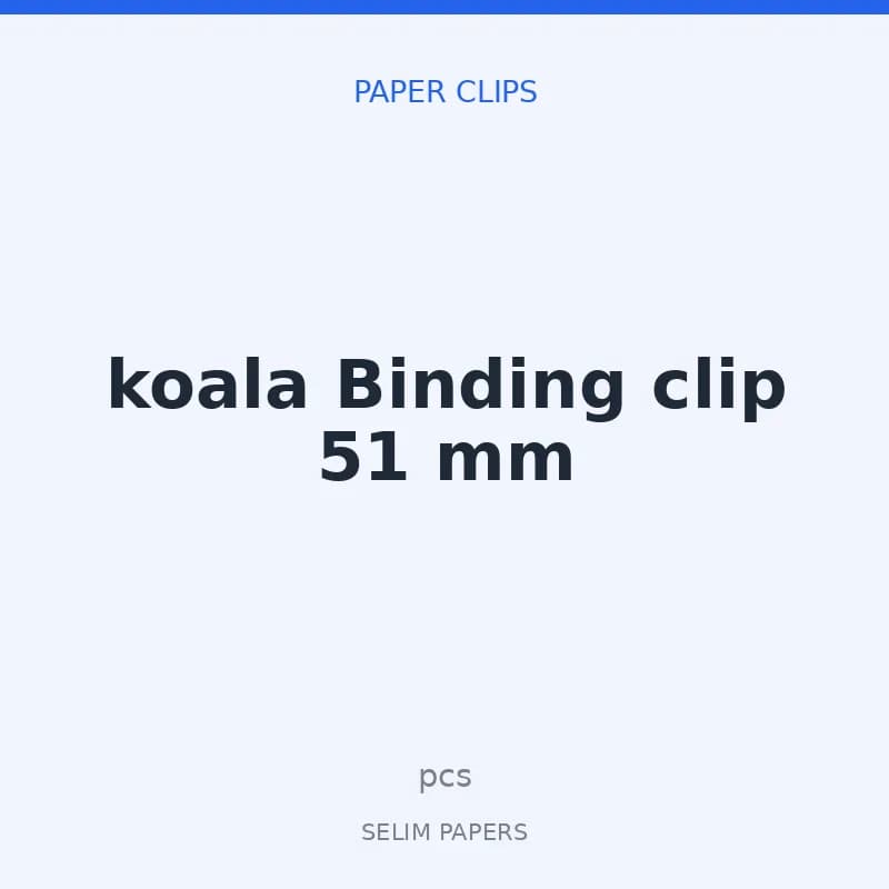 koala Binding clip 51 mm