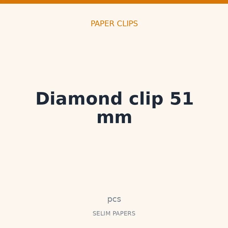 Diamond clip 51 mm