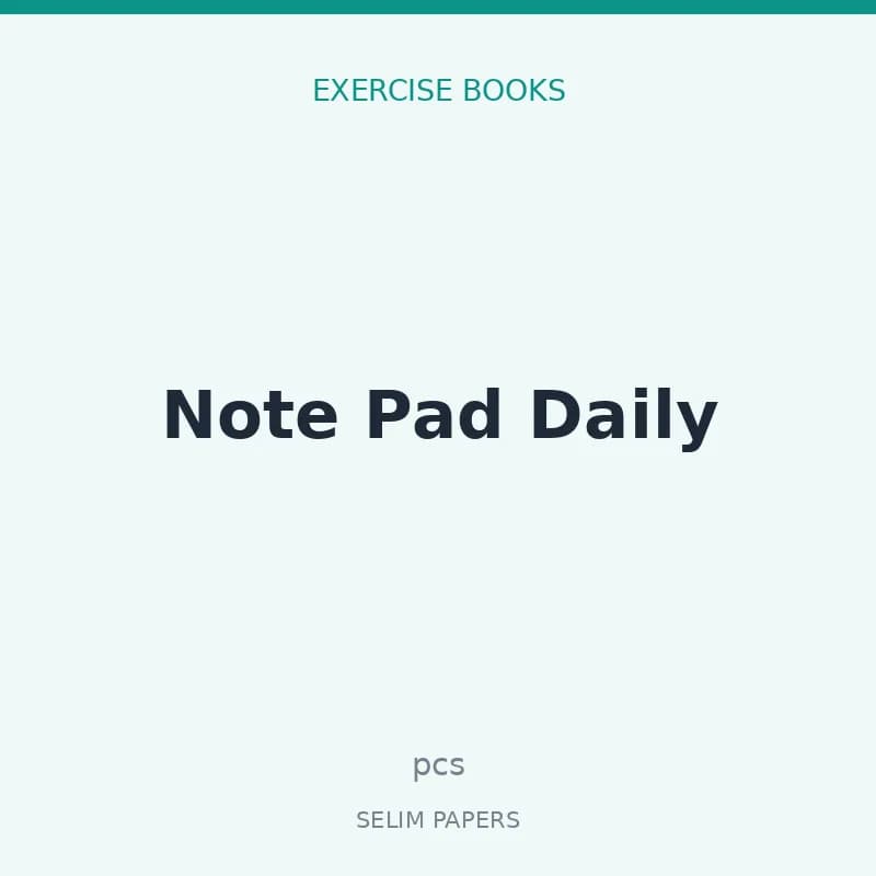 Note Pad Daily - Image 1