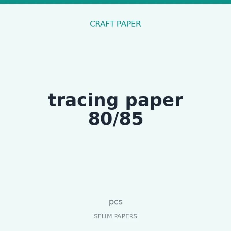 tracing paper 80/85