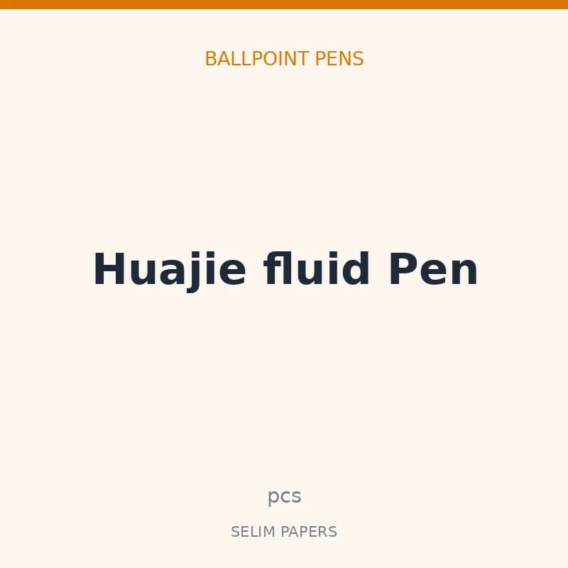 Huajie fluid Pen