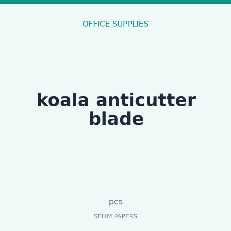 koala anticutter blade - Image 1