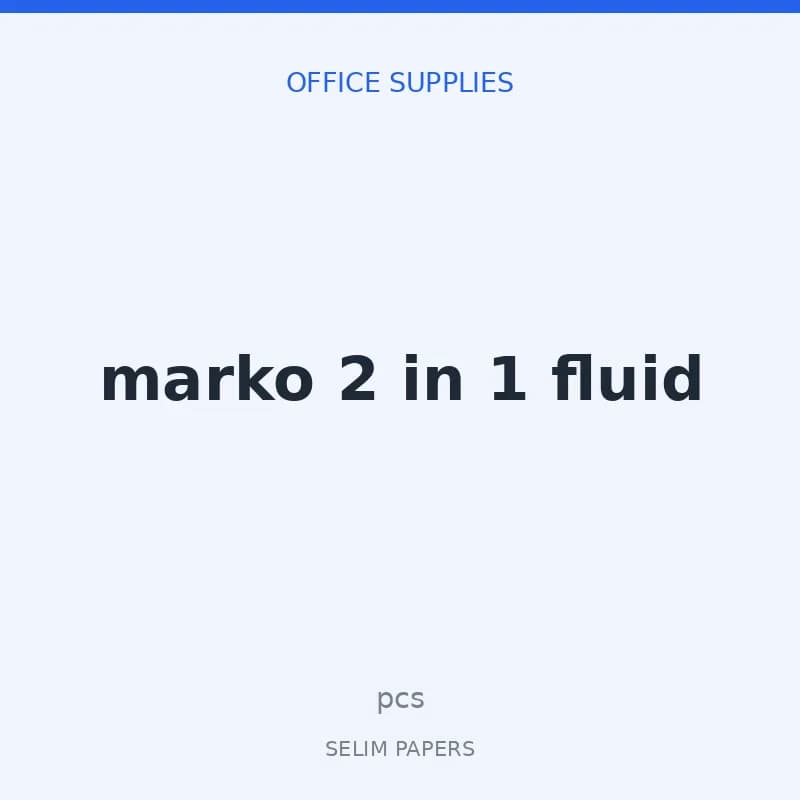 marko fisher correction fluid 2 in 1 - Image 1