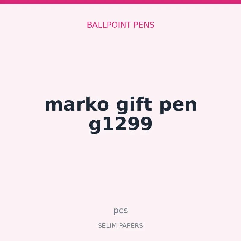 Marko fisher gift pen g 1299 - Image 1