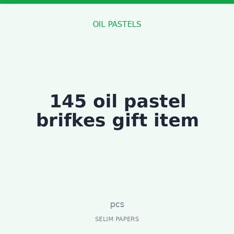 145 oil pastel brifkes gift item - Image 1