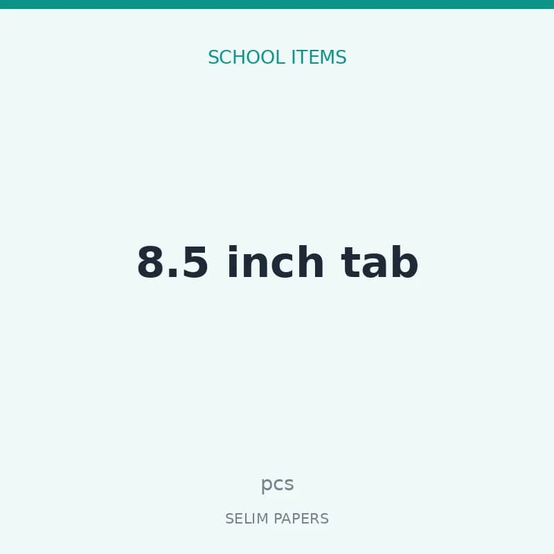 8.5 inch tab - Image 1