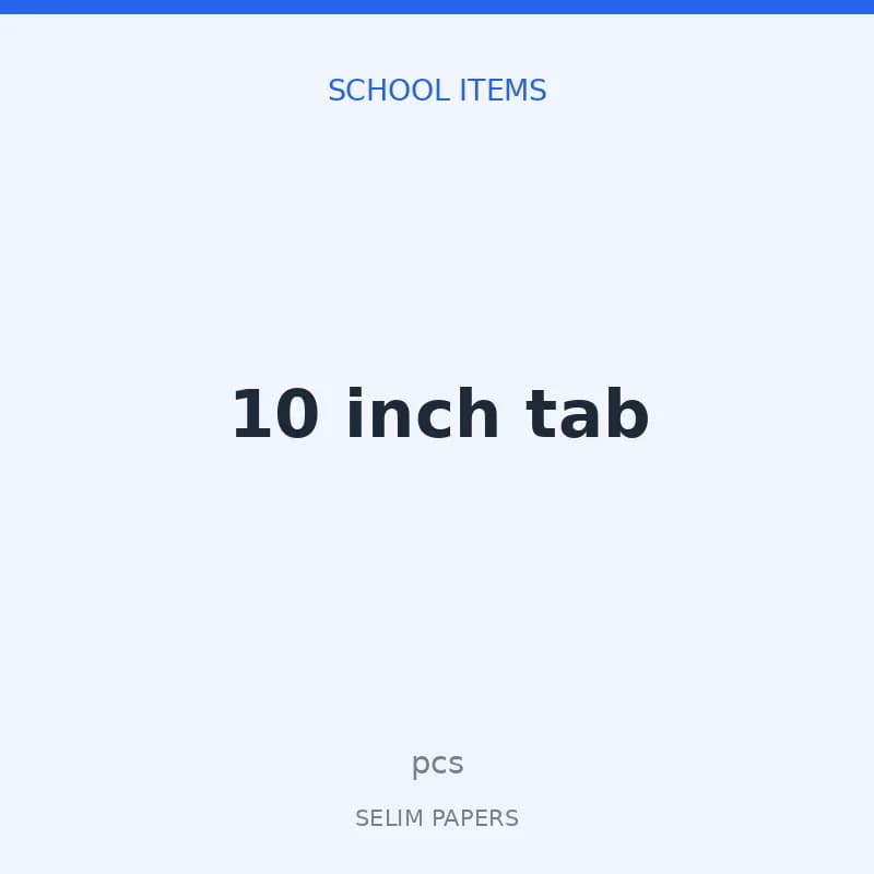 10 inch tab