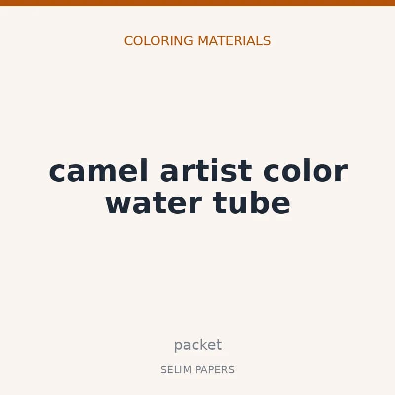 camel artist color water tube - Image 1