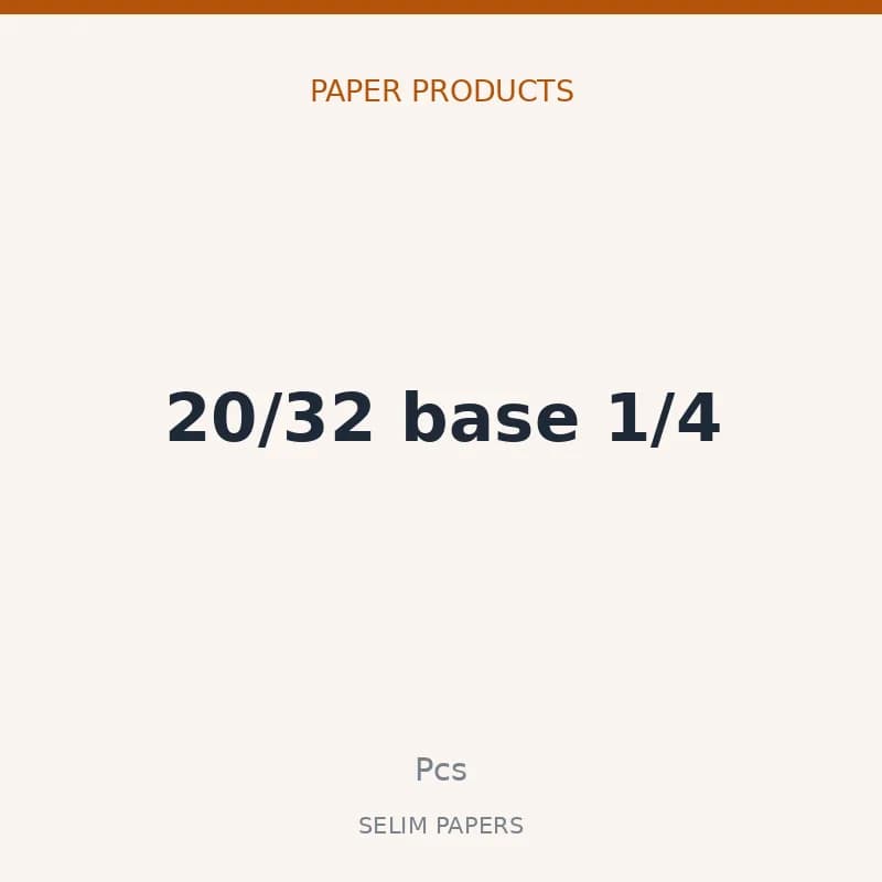 20/32 base  1/4 - Image 1