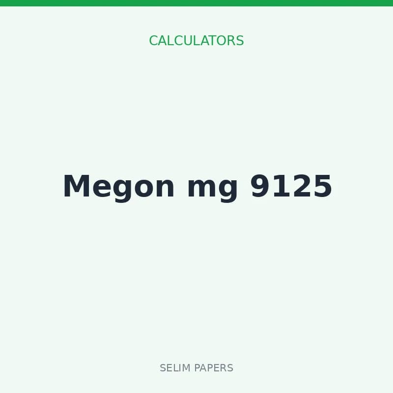 Megon mg 9125 - Image 1