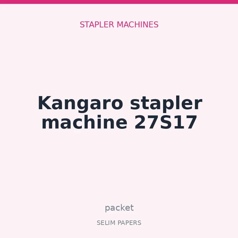 Kangaro stapler machine 27S17 - Image 1