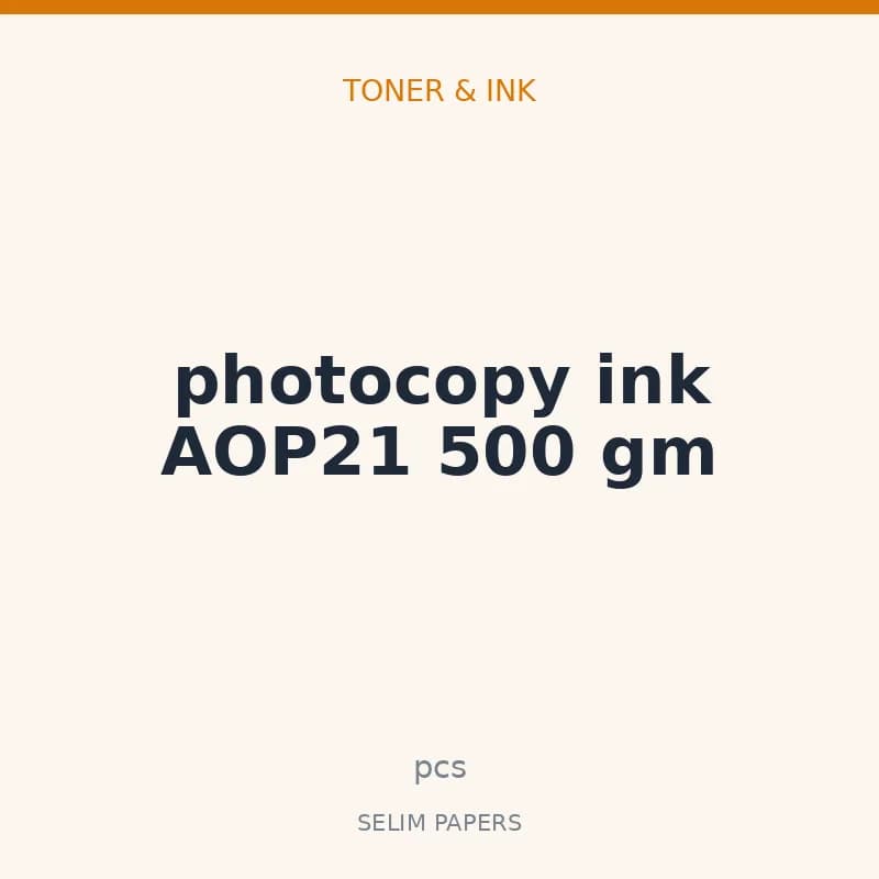 photocopy ink AOP21 500 gm - Image 1