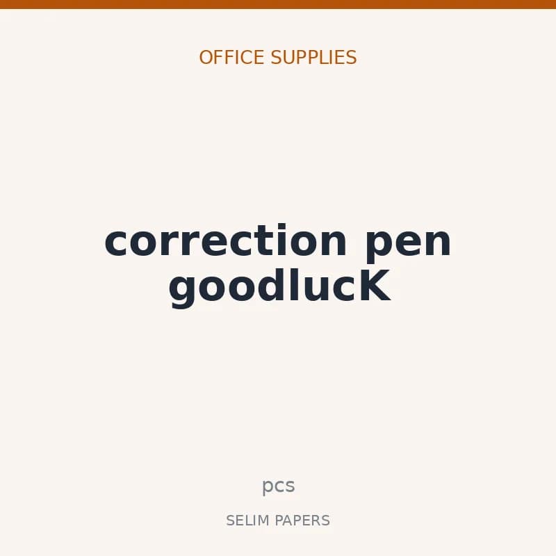 Good Luck correction pen fluid - Image 1